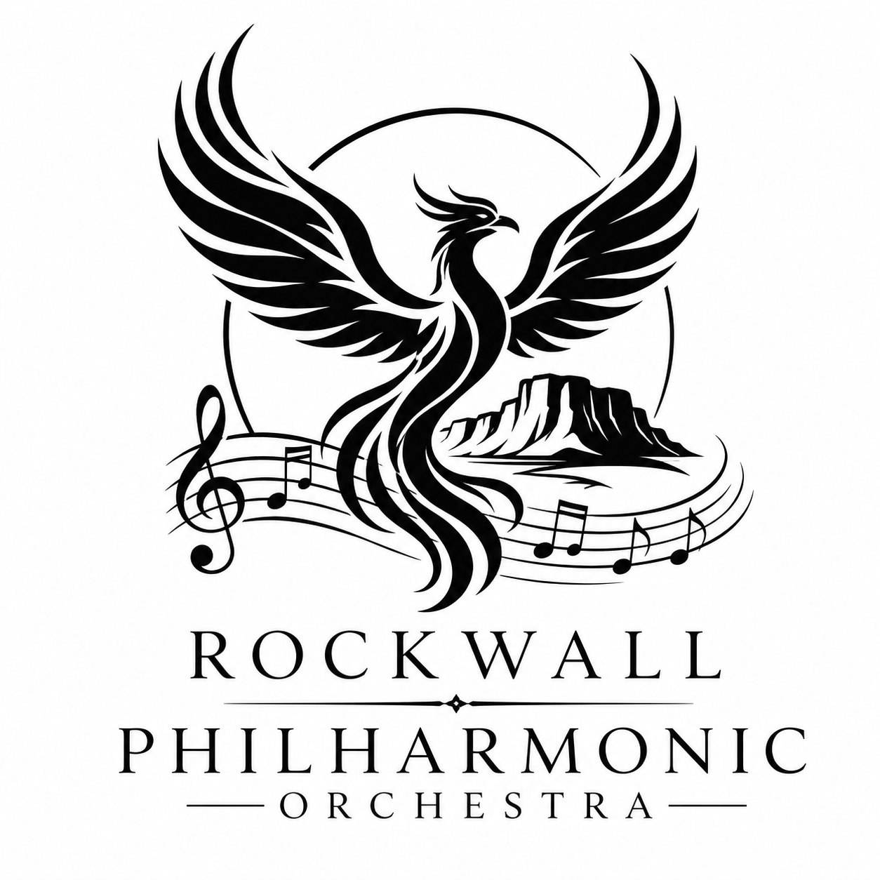 Rockwall Philharmonic Orchestra Firebird artwork